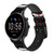 CA0813 Vampire Teeth Bloodstain Cinturino in silicone e pelle Smartwatch per Fossil Smartwatch