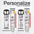 CA0115 Horror Face Cinturino in silicone e pelle Smartwatch per Wristwatch Smartwatch