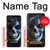 W2585 Evil Death Skull Pentagram Case Cover Custodia e Flip Case per OnePlus Nord N10 5G