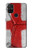 W3316 England Flag Vintage Football Graphic Case Cover Custodia e Flip Case per OnePlus Nord N10 5G