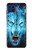 W0752 Blue Fire Grim Wolf Case Cover Custodia e Flip Case per Motorola One 5G