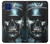 W0754 Skull Soldier Zombie Case Cover Custodia e Flip Case per Motorola One 5G