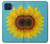 W3039 Vintage Sunflower Blue Case Cover Custodia e Flip Case per Motorola One 5G