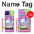 W3264 Pastel Unicorn Case Cover Custodia e Flip Case per Motorola One 5G