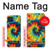 W3459 Tie Dye Case Cover Custodia e Flip Case per Motorola One 5G
