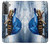 W0084 Turtle in the Rain Case Cover Custodia e Flip Case per Samsung Galaxy S21 5G