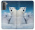 W0285 Polar Bear Family Arctic Case Cover Custodia e Flip Case per Samsung Galaxy S21 5G