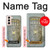 W1484 Buddha Footprint Case Cover Custodia e Flip Case per Samsung Galaxy S21 5G