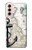 W1962 Nautical Chart Case Cover Custodia e Flip Case per Samsung Galaxy S21 5G