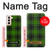 W2373 Tartan Green Pattern Case Cover Custodia e Flip Case per Samsung Galaxy S21 5G