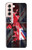 W2936 UK British Flag Map Case Cover Custodia e Flip Case per Samsung Galaxy S21 5G