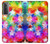 W3292 Colourful Disco Star Case Cover Custodia e Flip Case per Samsung Galaxy S21 5G