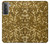 W3388 Gold Glitter Graphic Print Case Cover Custodia e Flip Case per Samsung Galaxy S21 5G