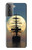 W2897 Pirate Ship Moon Night Case Cover Custodia e Flip Case per Samsung Galaxy S21 Plus 5G, Galaxy S21+ 5G