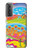W3407 Hippie Art Case Cover Custodia e Flip Case per Samsung Galaxy S21 Plus 5G, Galaxy S21+ 5G