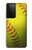 W3031 Yellow Softball Ball Case Cover Custodia e Flip Case per Samsung Galaxy S21 Ultra 5G