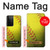 W3031 Yellow Softball Ball Case Cover Custodia e Flip Case per Samsung Galaxy S21 Ultra 5G