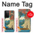 W3348 Utagawa Hiroshige The Monkey Bridge Case Cover Custodia e Flip Case per Samsung Galaxy S21 Ultra 5G