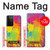 W3675 Color Splash Case Cover Custodia e Flip Case per Samsung Galaxy S21 Ultra 5G