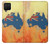 W2494 Australia Flag Map Rock Texture Case Cover Custodia e Flip Case per Samsung Galaxy A12