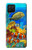 W2568 Sea Seabed Fish Corals Underwater Ocean Case Cover Custodia e Flip Case per Samsung Galaxy A12
