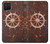 W2766 Ship Wheel Rusty Texture Case Cover Custodia e Flip Case per Samsung Galaxy A12