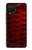 W2879 Red Arowana Fish Scale Case Cover Custodia e Flip Case per Samsung Galaxy A12