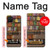 W3154 Bookshelf Case Cover Custodia e Flip Case per Samsung Galaxy A12