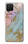 W3717 Rose Gold Blue Pastel Marble Graphic Printed Case Cover Custodia e Flip Case per Samsung Galaxy A12