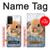 W0242 Cute Rabbit Case Cover Custodia e Flip Case per Samsung Galaxy A32 5G