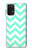 W1723 Mint Chevron Zigzag Case Cover Custodia e Flip Case per Samsung Galaxy A32 5G
