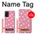 W2858 Pink Flamingo Pattern Case Cover Custodia e Flip Case per Samsung Galaxy A32 5G