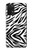 W3056 Zebra Skin Texture Graphic Printed Case Cover Custodia e Flip Case per Samsung Galaxy A32 5G