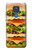 W0790 Hamburger Case Cover Custodia e Flip Case per Motorola Moto G Play (2021)