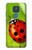 W0892 Ladybug Case Cover Custodia e Flip Case per Motorola Moto G Play (2021)