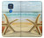 W1117 Starfish on the Beach Case Cover Custodia e Flip Case per Motorola Moto G Play (2021)