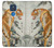 W1934 Chinese Tiger Painting Case Cover Custodia e Flip Case per Motorola Moto G Play (2021)