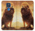 W1957 Lion Aslan Case Cover Custodia e Flip Case per Motorola Moto G Play (2021)