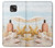 W1425 Seashells on The Beach Case Cover Custodia e Flip Case per Motorola Moto G Power (2021)