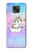 W3256 Cute Unicorn Cartoon Case Cover Custodia e Flip Case per Motorola Moto G Power (2021)