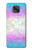 W3747 Trans Flag Polygon Case Cover Custodia e Flip Case per Motorola Moto G Power (2021)