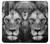 W3372 Lion Face Case Cover Custodia e Flip Case per Sony Xperia 1 III