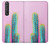 W3673 Cactus Case Cover Custodia e Flip Case per Sony Xperia 1 III