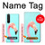 W3708 Pink Flamingo Case Cover Custodia e Flip Case per Sony Xperia 1 III