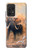W1292 Dusty Elephant Egrets Case Cover Custodia e Flip Case per Samsung Galaxy A52, Galaxy A52 5G