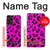 W1850 Pink Leopard Pattern Case Cover Custodia e Flip Case per Samsung Galaxy A52, Galaxy A52 5G