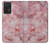 W2843 Pink Marble Texture Case Cover Custodia e Flip Case per Samsung Galaxy A52, Galaxy A52 5G