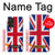 W3103 Flag of The United Kingdom Case Cover Custodia e Flip Case per Samsung Galaxy A52, Galaxy A52 5G