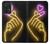 W3512 Cute Mini Heart Neon Graphic Case Cover Custodia e Flip Case per Samsung Galaxy A52, Galaxy A52 5G