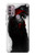 W2111 Dark Samurai Case Cover Custodia e Flip Case per Motorola Moto G30, G20, G10